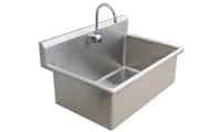 Aero Triple Bay/Station Scrub Sink with Automatic Electronic Control