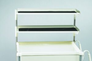 MPD SNT-2, Narrow Shelving for Carts, Venture Medical Requip