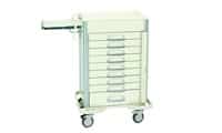 MPD SBS-930A, Select 9 Drawer Aluminum Emergency Cart, Venture Medical Requip
