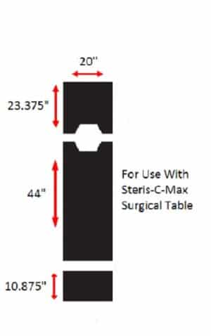SchureMed Steris-C-Max Surgical Table Pads
