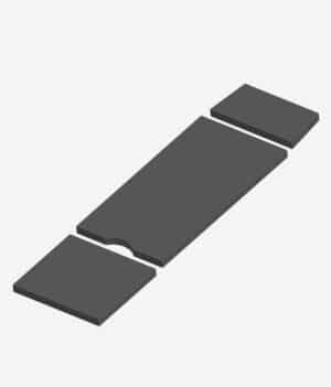 Maquet 1130 Solid Leg Standard Series Replacement Pad, Venture Medical Requip.