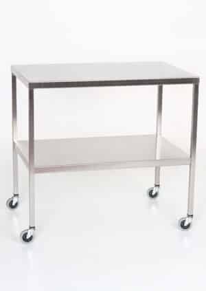 MCM 505 Instrument Table with Shelf 24" W x 36" L x 34" H