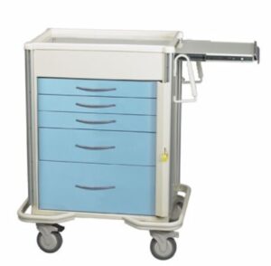 MPD Select 5 Drawer Emergency Cart: SBT-524A, Venture Medical Requip.