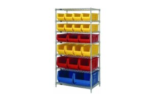 MPD Wire Storage - 7 Shelf Stationary Rack, Venture Medical Requip.