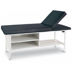 Winco Treatment Table with Adjustable Backrest and Cabinet | 8570C1