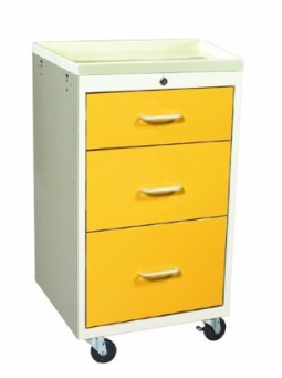 MPD MMC-324 Mini Isolation 3 Drawer Cart, Venture Medical Requip