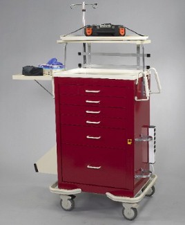 MPD Standard Emergency Cart Accessory Package: TEP-A Elite, Venture Medical Requip.