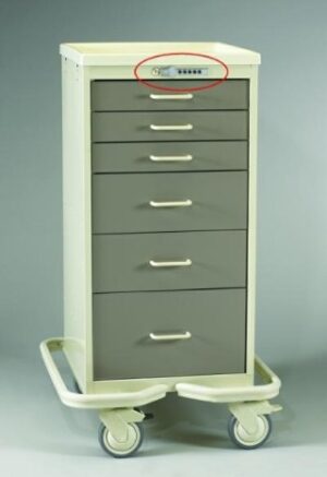 MPD MPT-630A, 6 Drawer Mini Tower Cart, Venture Medical Requip.