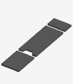 Skytron 3500B pad set