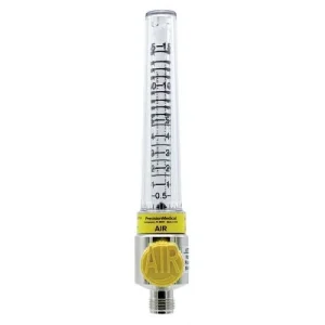 Precision Medical Air Chrome Flowmeter, Venture Medical Requip.